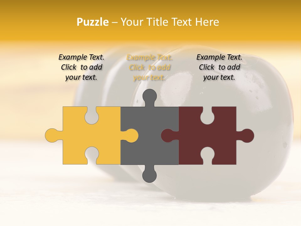 Row Isolated Lowcalorie PowerPoint Template