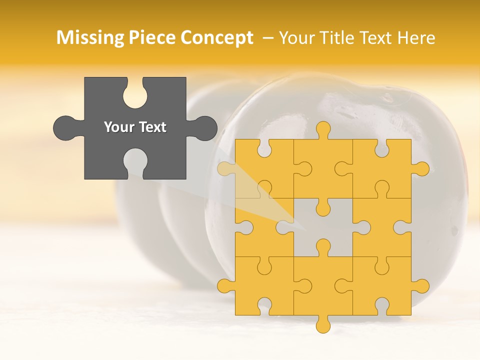 Row Isolated Lowcalorie PowerPoint Template