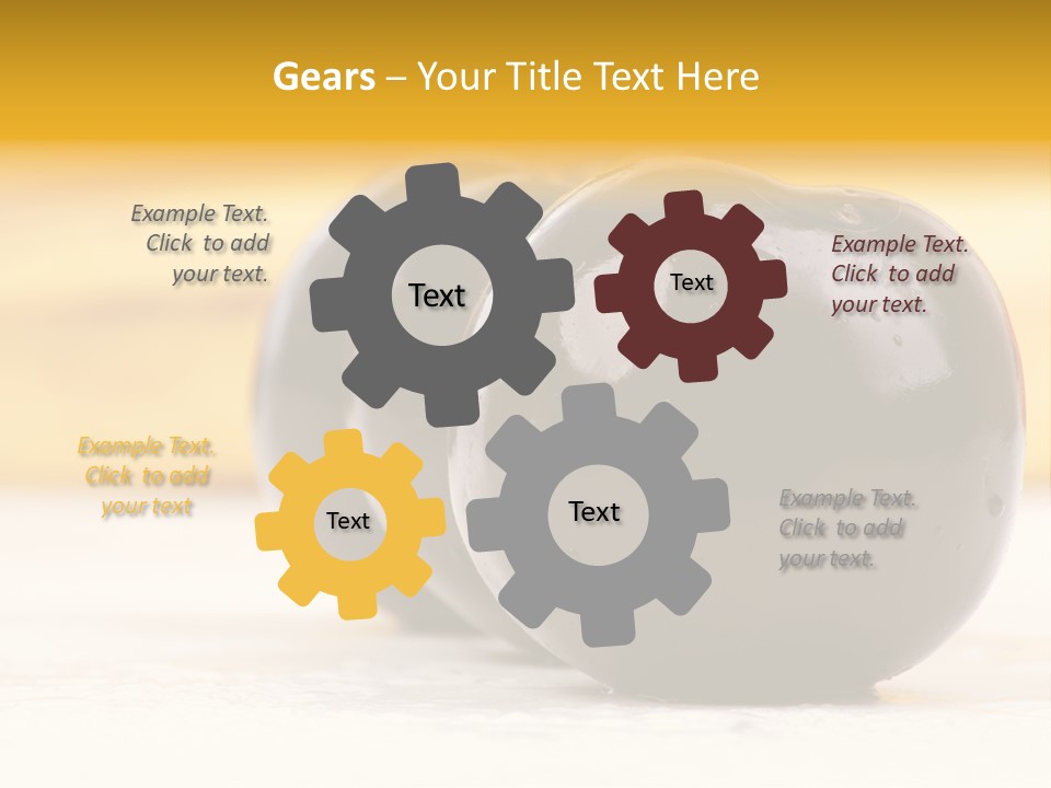 Row Isolated Lowcalorie PowerPoint Template