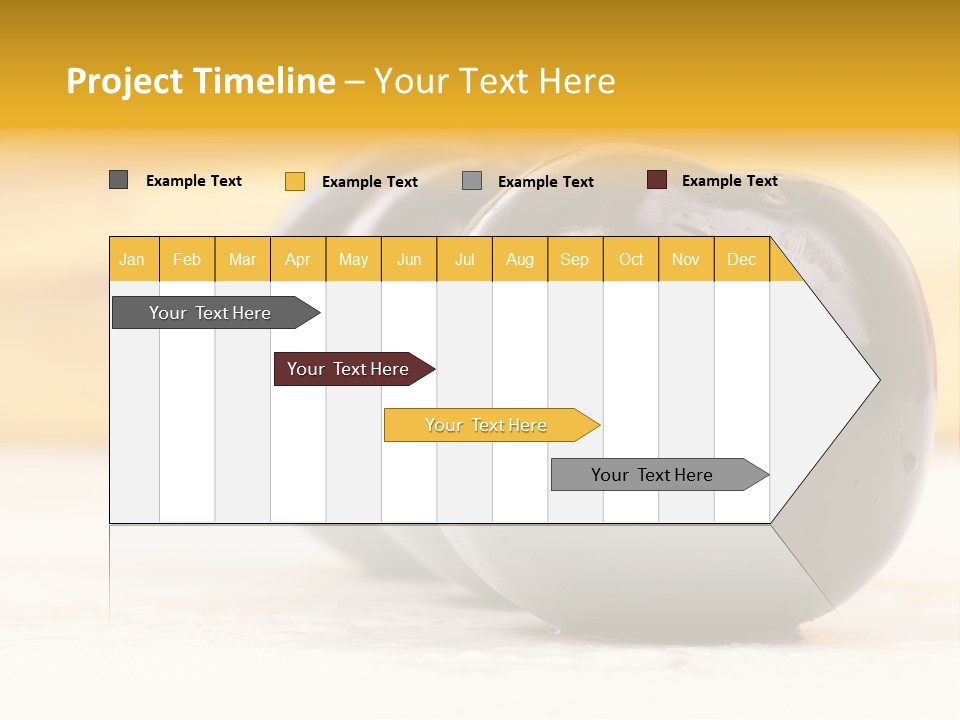 Row Isolated Lowcalorie PowerPoint Template