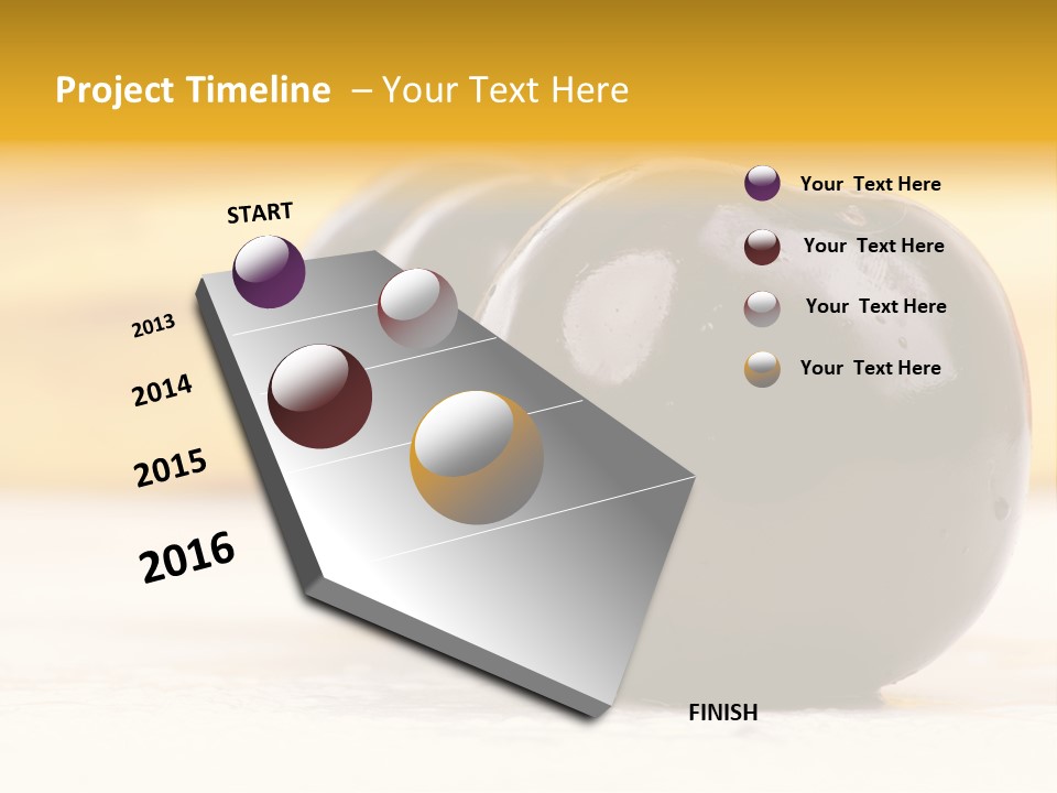 Row Isolated Lowcalorie PowerPoint Template