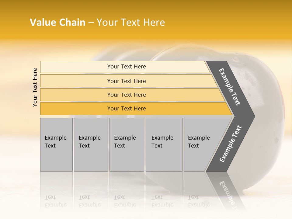 Row Isolated Lowcalorie PowerPoint Template