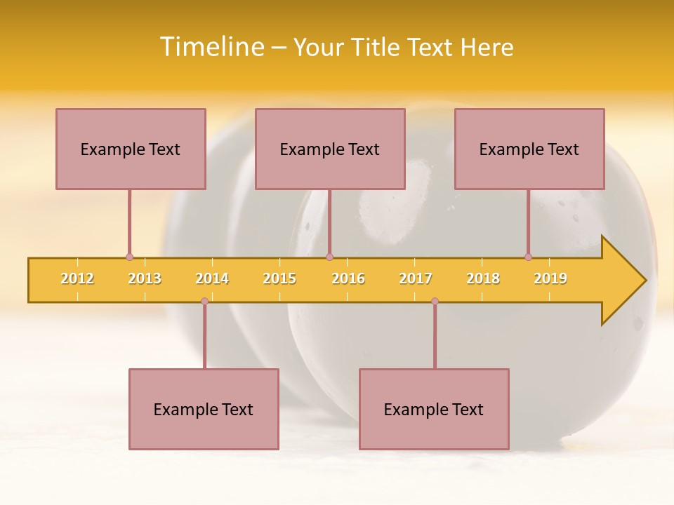 Row Isolated Lowcalorie PowerPoint Template