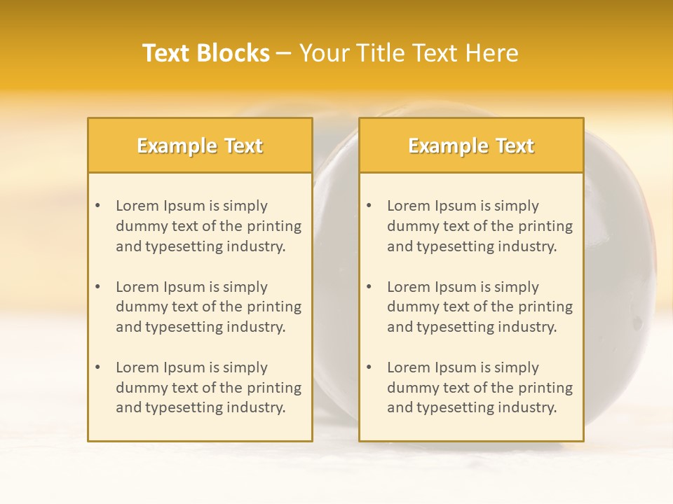 Row Isolated Lowcalorie PowerPoint Template
