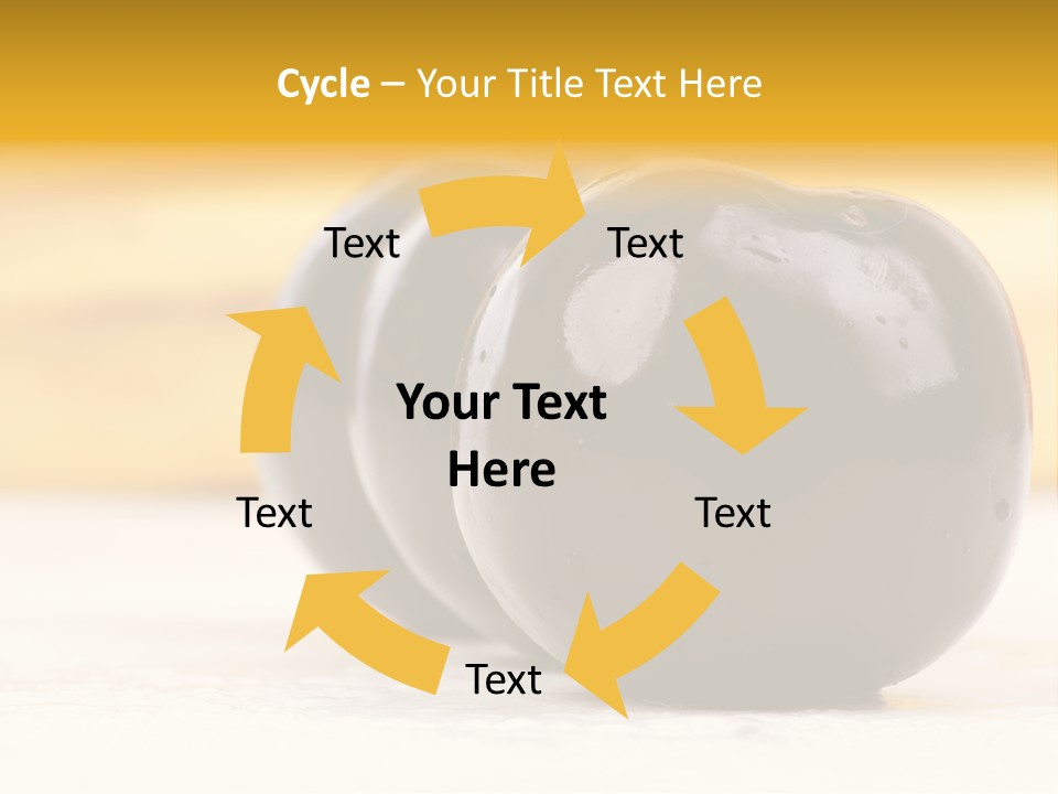 Row Isolated Lowcalorie PowerPoint Template