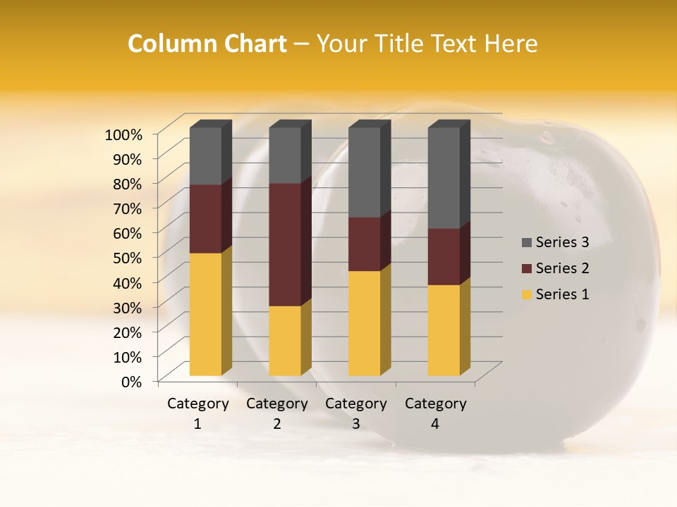 Row Isolated Lowcalorie PowerPoint Template
