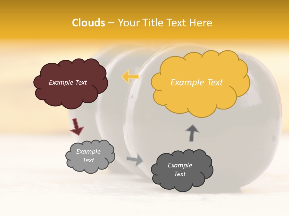 Row Isolated Lowcalorie PowerPoint Template