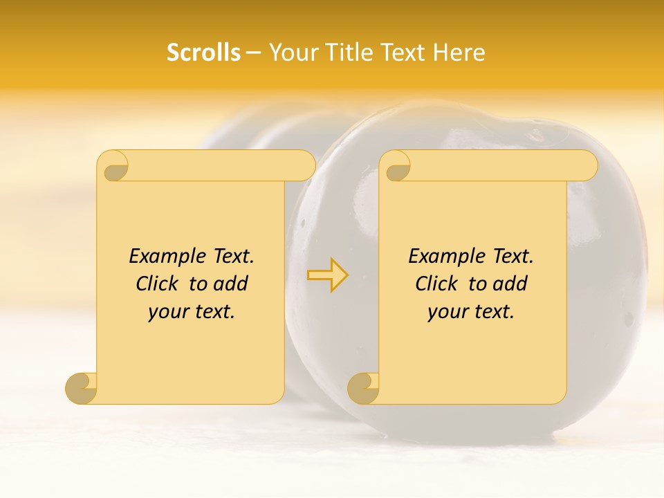 Row Isolated Lowcalorie PowerPoint Template
