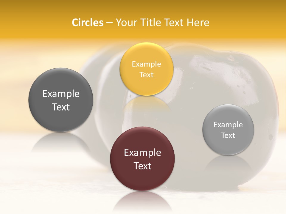 Row Isolated Lowcalorie PowerPoint Template