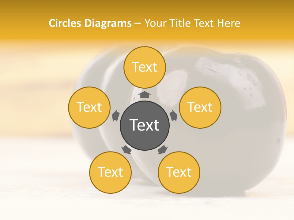 Row Isolated Lowcalorie PowerPoint Template