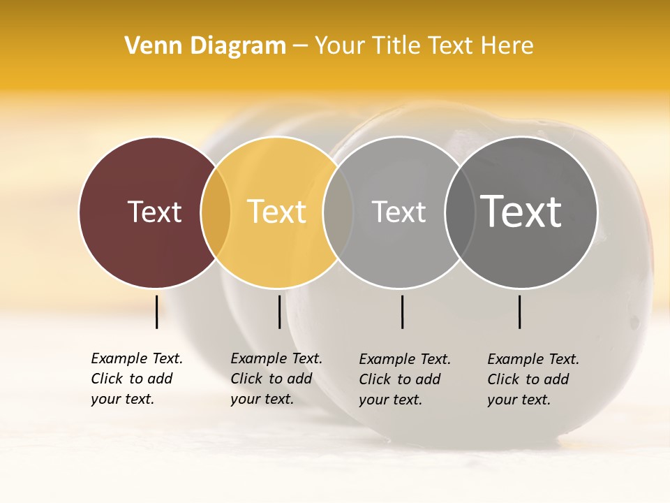 Row Isolated Lowcalorie PowerPoint Template