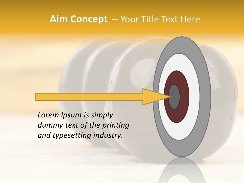 Row Isolated Lowcalorie PowerPoint Template