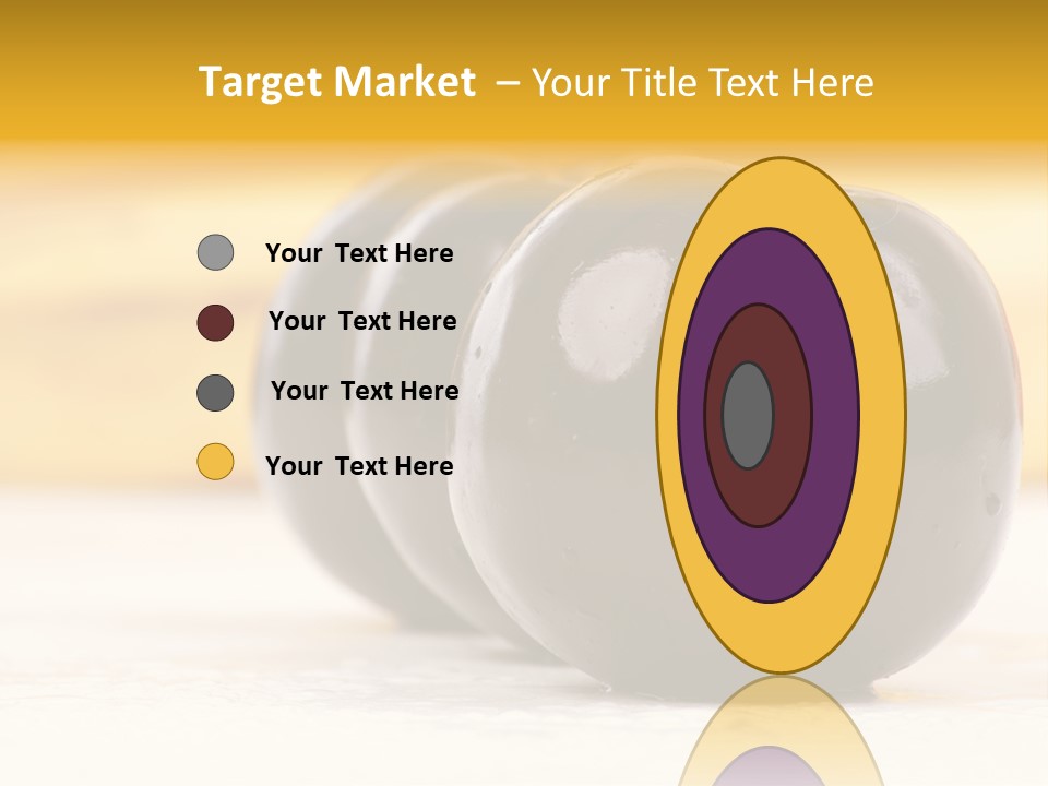 Row Isolated Lowcalorie PowerPoint Template