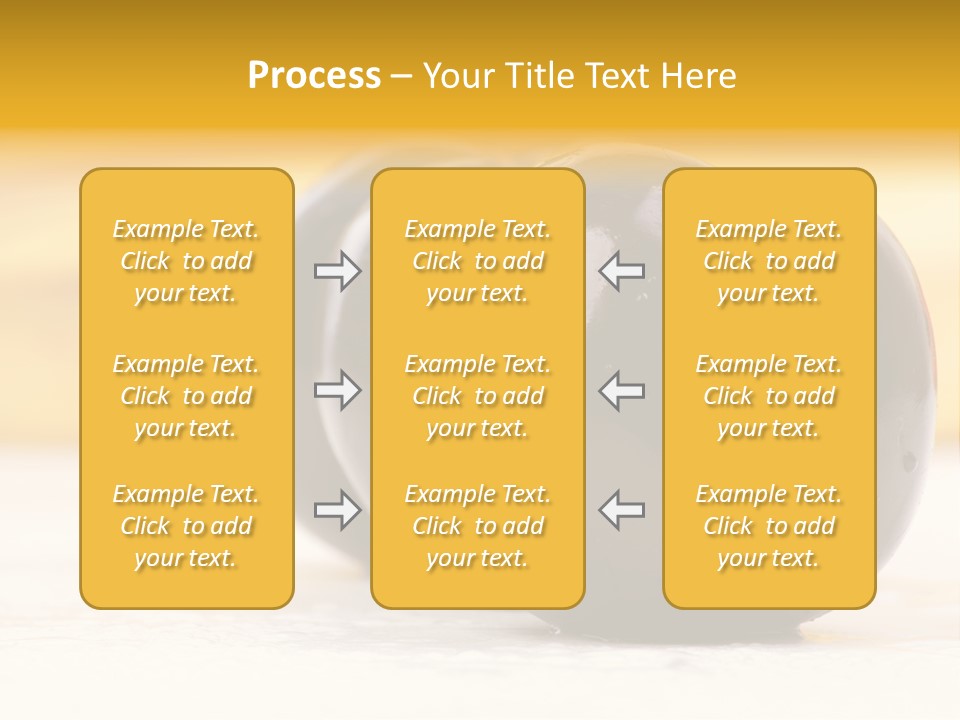 Row Isolated Lowcalorie PowerPoint Template