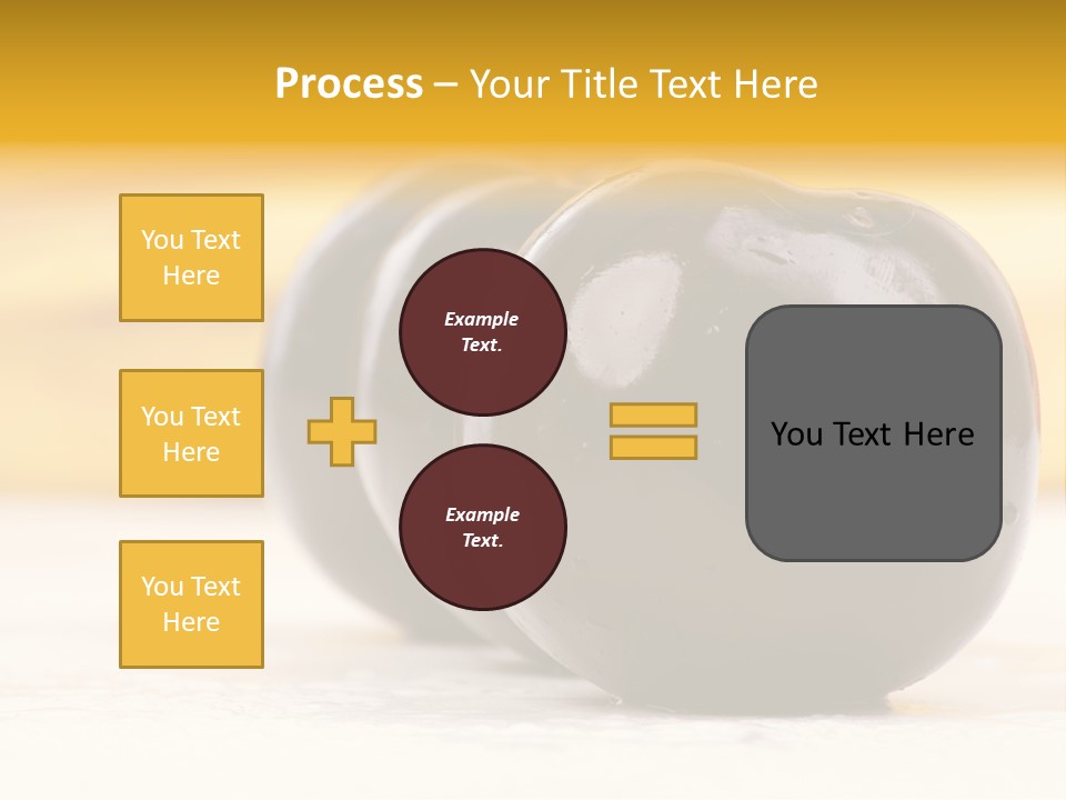 Row Isolated Lowcalorie PowerPoint Template