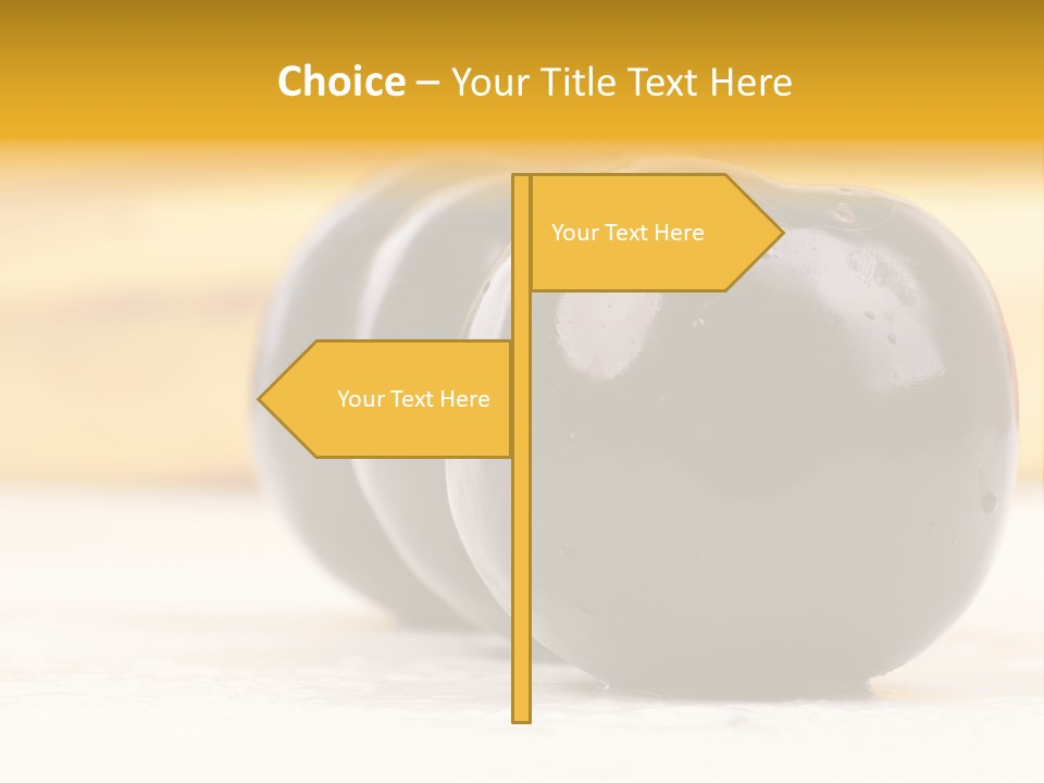 Row Isolated Lowcalorie PowerPoint Template