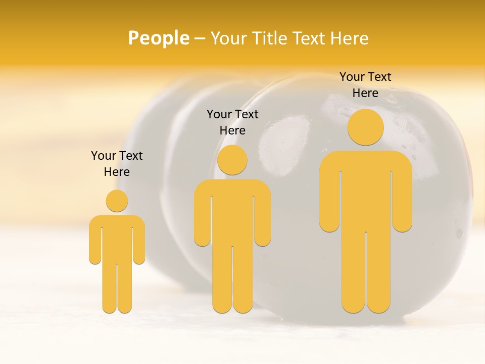 Row Isolated Lowcalorie PowerPoint Template