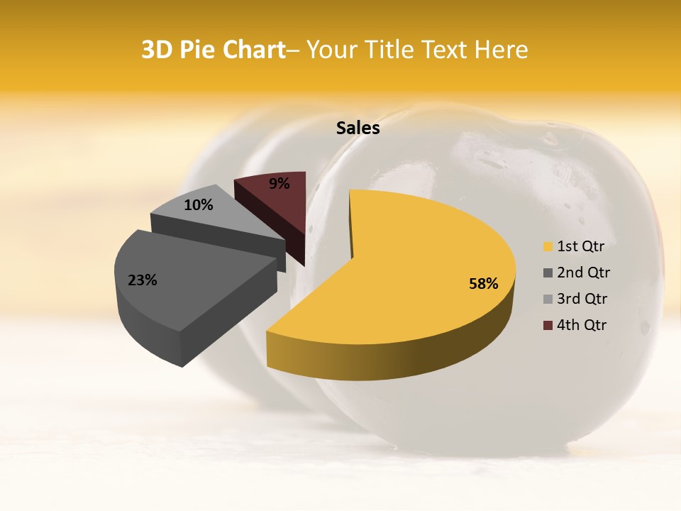Row Isolated Lowcalorie PowerPoint Template