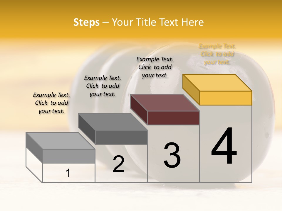 Row Isolated Lowcalorie PowerPoint Template
