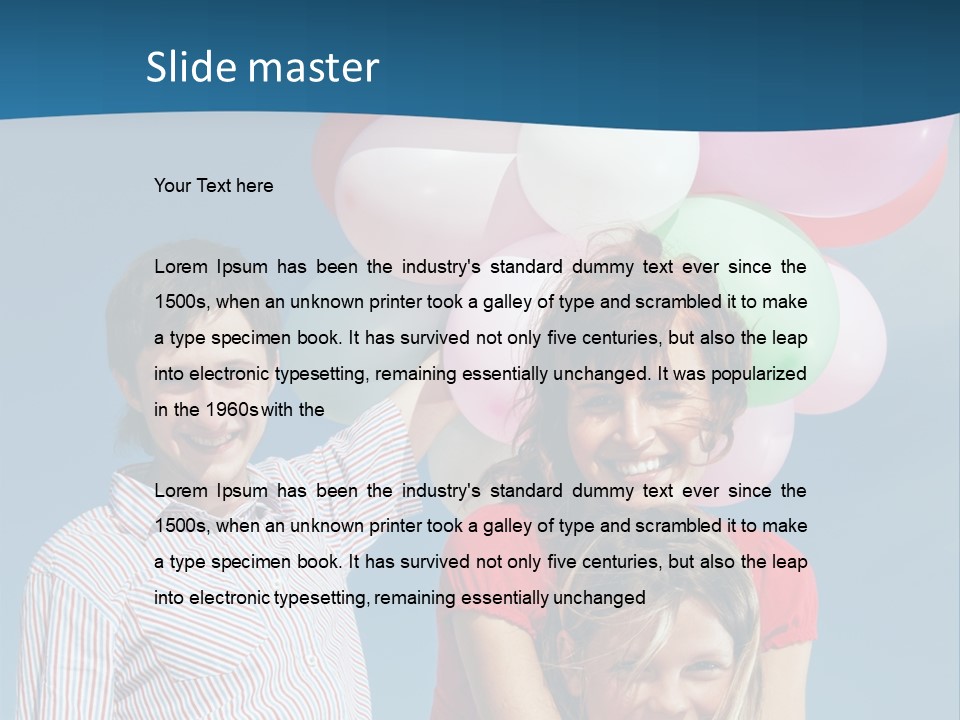 Family Cute Best PowerPoint Template