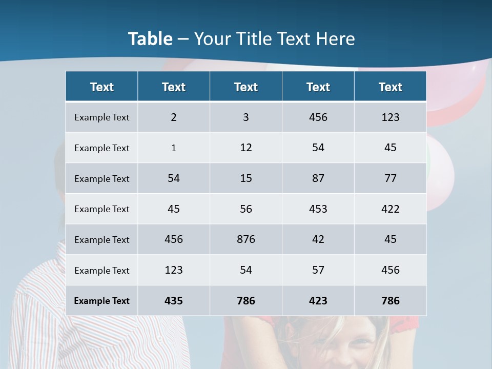 Family Cute Best PowerPoint Template