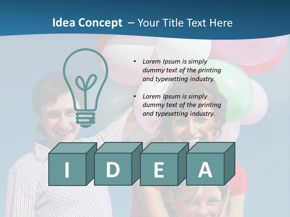 Family Cute Best PowerPoint Template