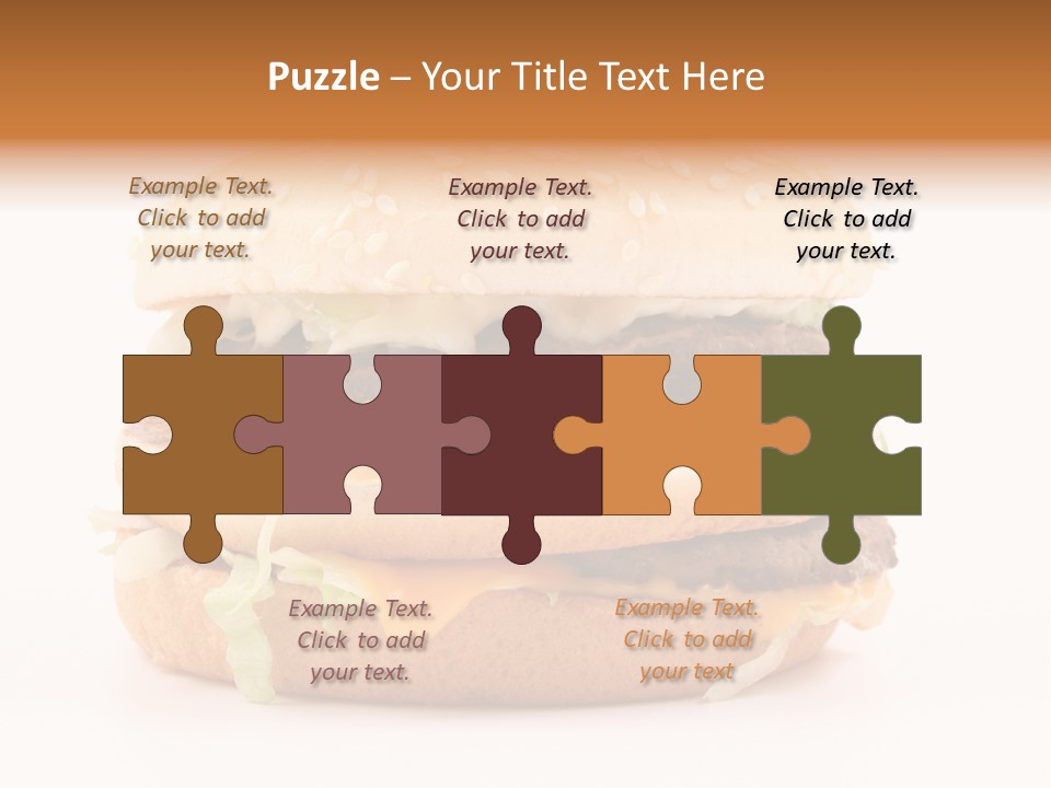 Healthy Fast Cheese PowerPoint Template