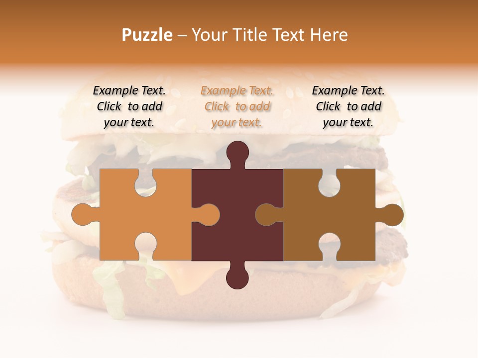 Healthy Fast Cheese PowerPoint Template