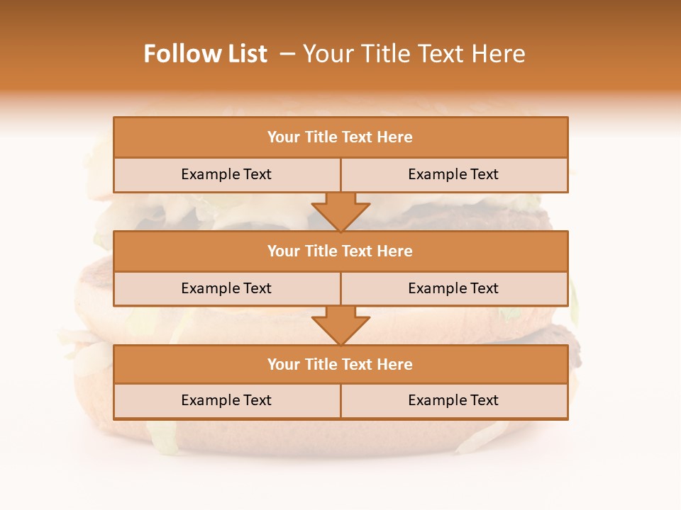 Healthy Fast Cheese PowerPoint Template