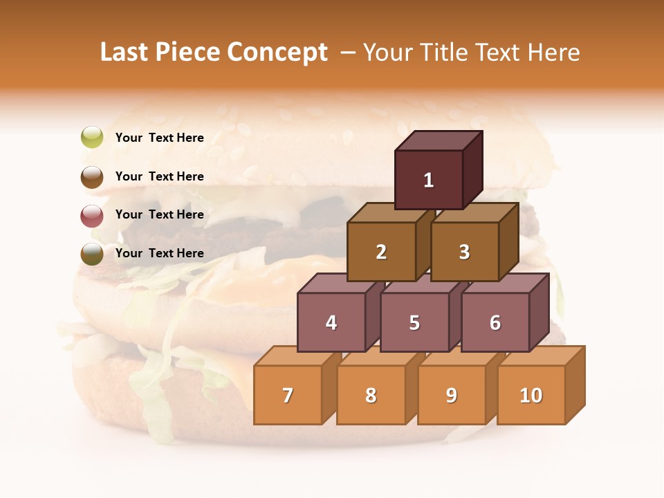 Healthy Fast Cheese PowerPoint Template