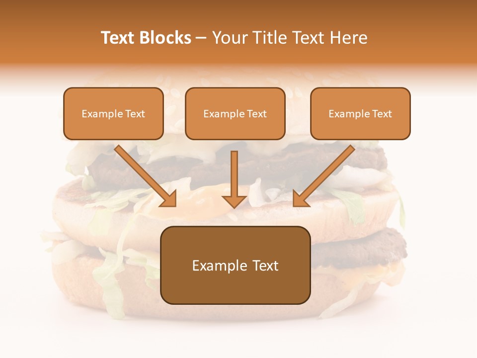Healthy Fast Cheese PowerPoint Template