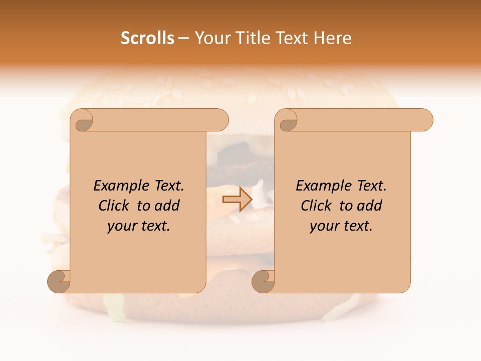 Healthy Fast Cheese PowerPoint Template