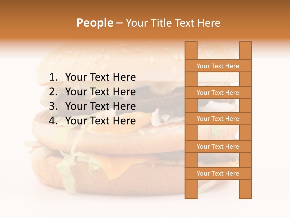 Healthy Fast Cheese PowerPoint Template
