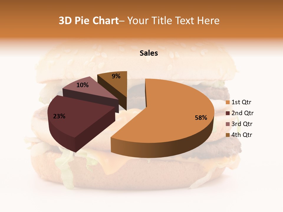 Healthy Fast Cheese PowerPoint Template