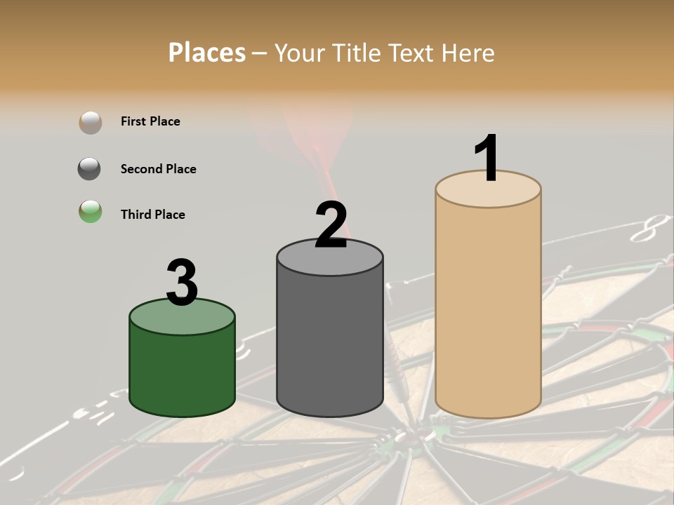 Mark Circle Closeup PowerPoint Template