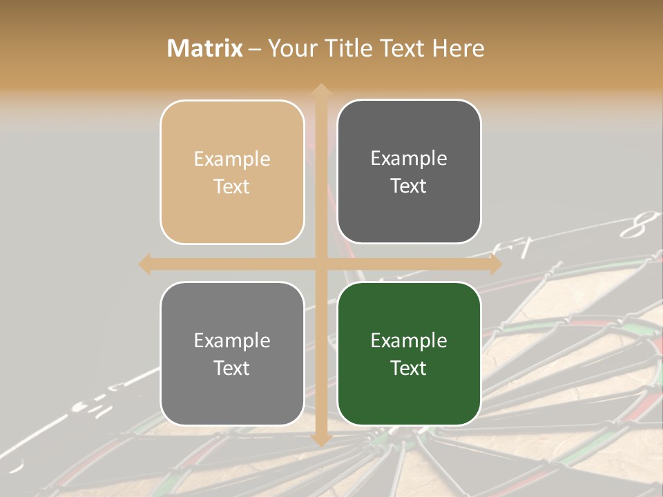 Mark Circle Closeup PowerPoint Template