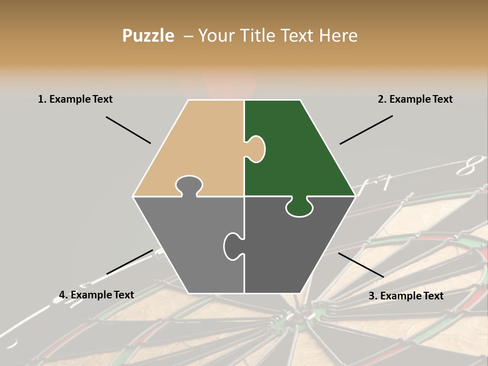 Mark Circle Closeup PowerPoint Template