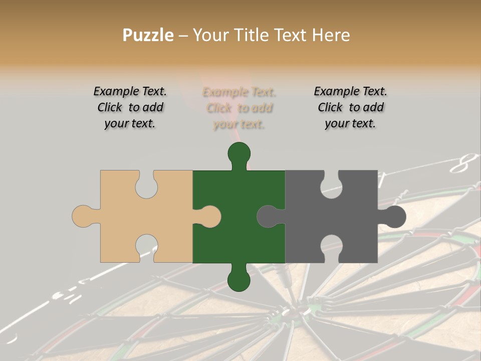 Mark Circle Closeup PowerPoint Template