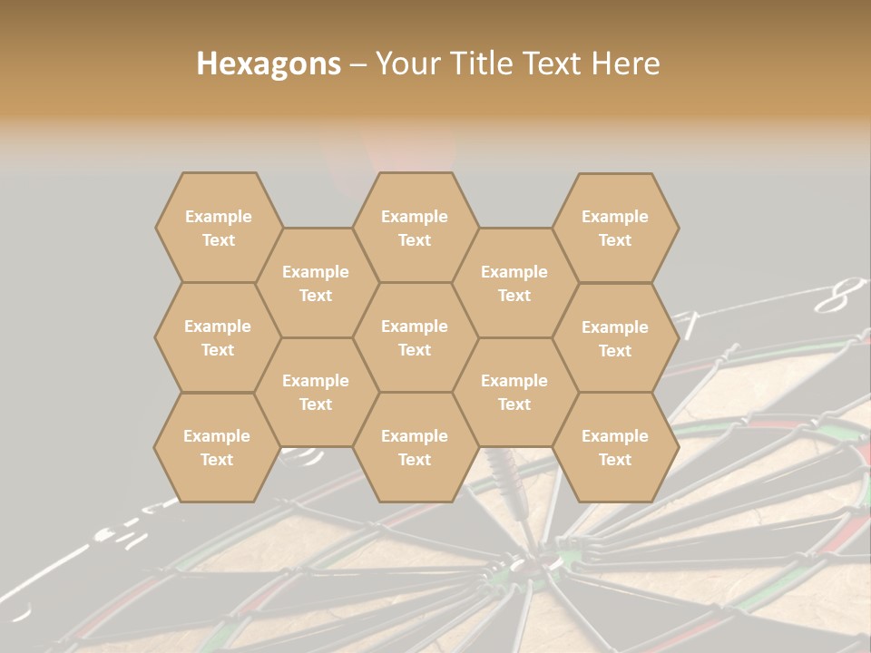 Mark Circle Closeup PowerPoint Template