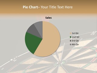 Mark Circle Closeup PowerPoint Template