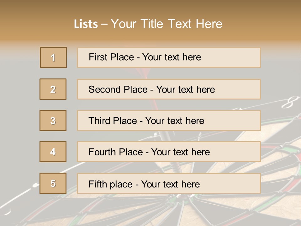 Mark Circle Closeup PowerPoint Template