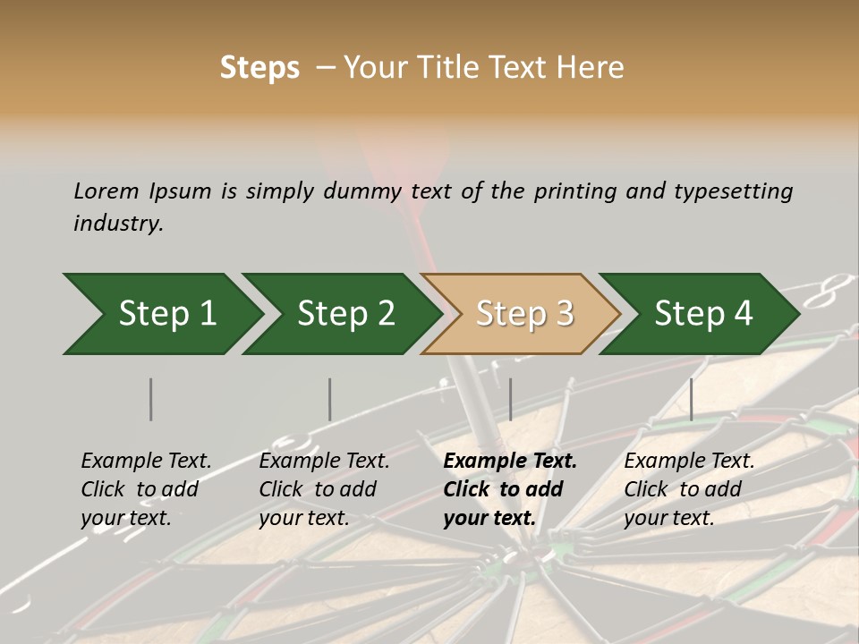 Mark Circle Closeup PowerPoint Template