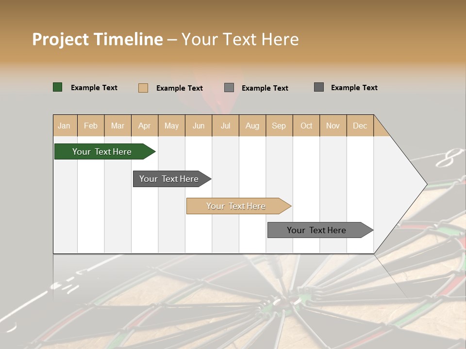 Mark Circle Closeup PowerPoint Template