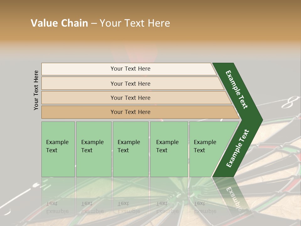 Mark Circle Closeup PowerPoint Template