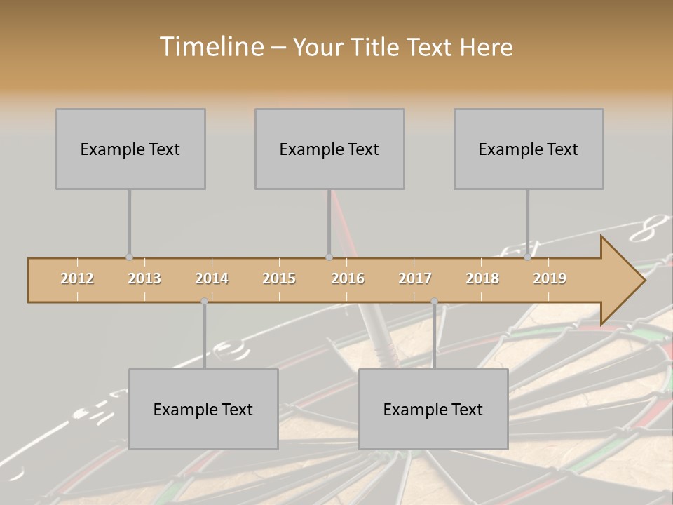 Mark Circle Closeup PowerPoint Template