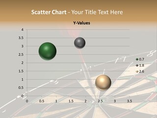 Mark Circle Closeup PowerPoint Template