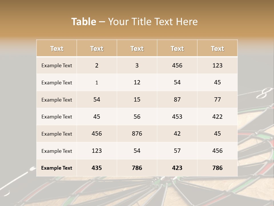 Mark Circle Closeup PowerPoint Template