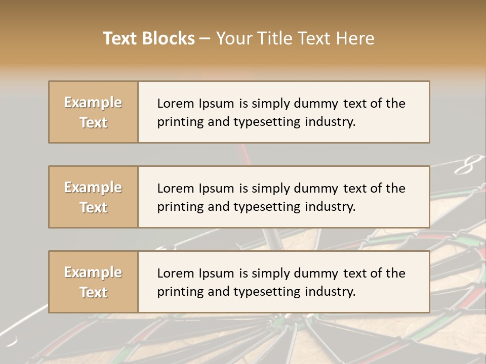 Mark Circle Closeup PowerPoint Template