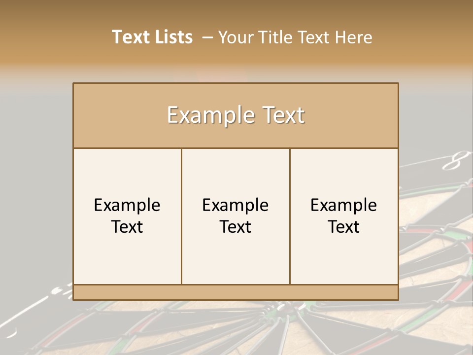 Mark Circle Closeup PowerPoint Template