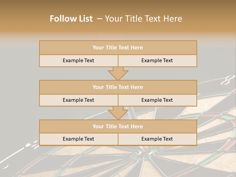 Mark Circle Closeup PowerPoint Template